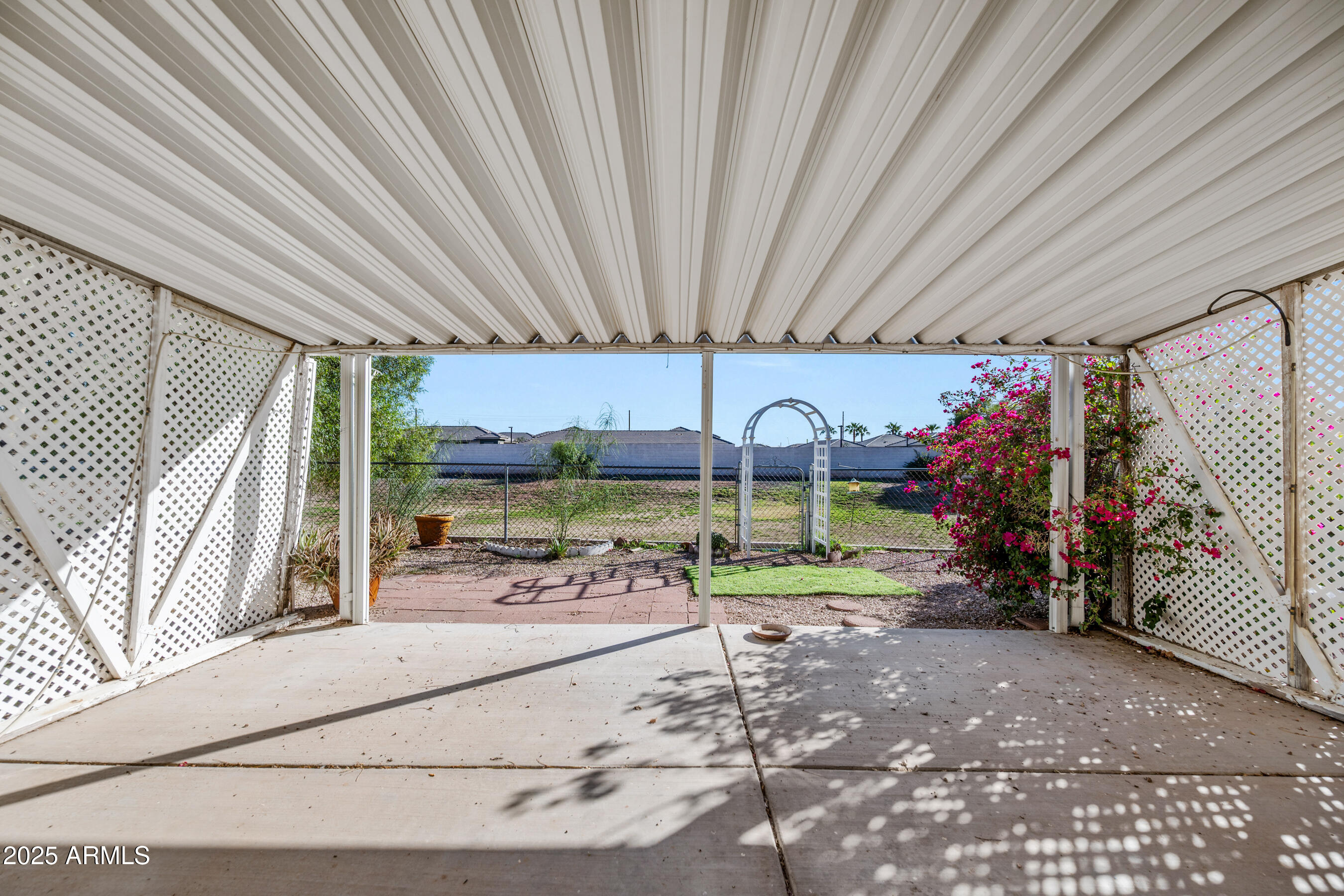 2101 South Meridian Road, Unit 49 Apache Junction, AZ 85120 - Photo 8 of 44 a view of a garage