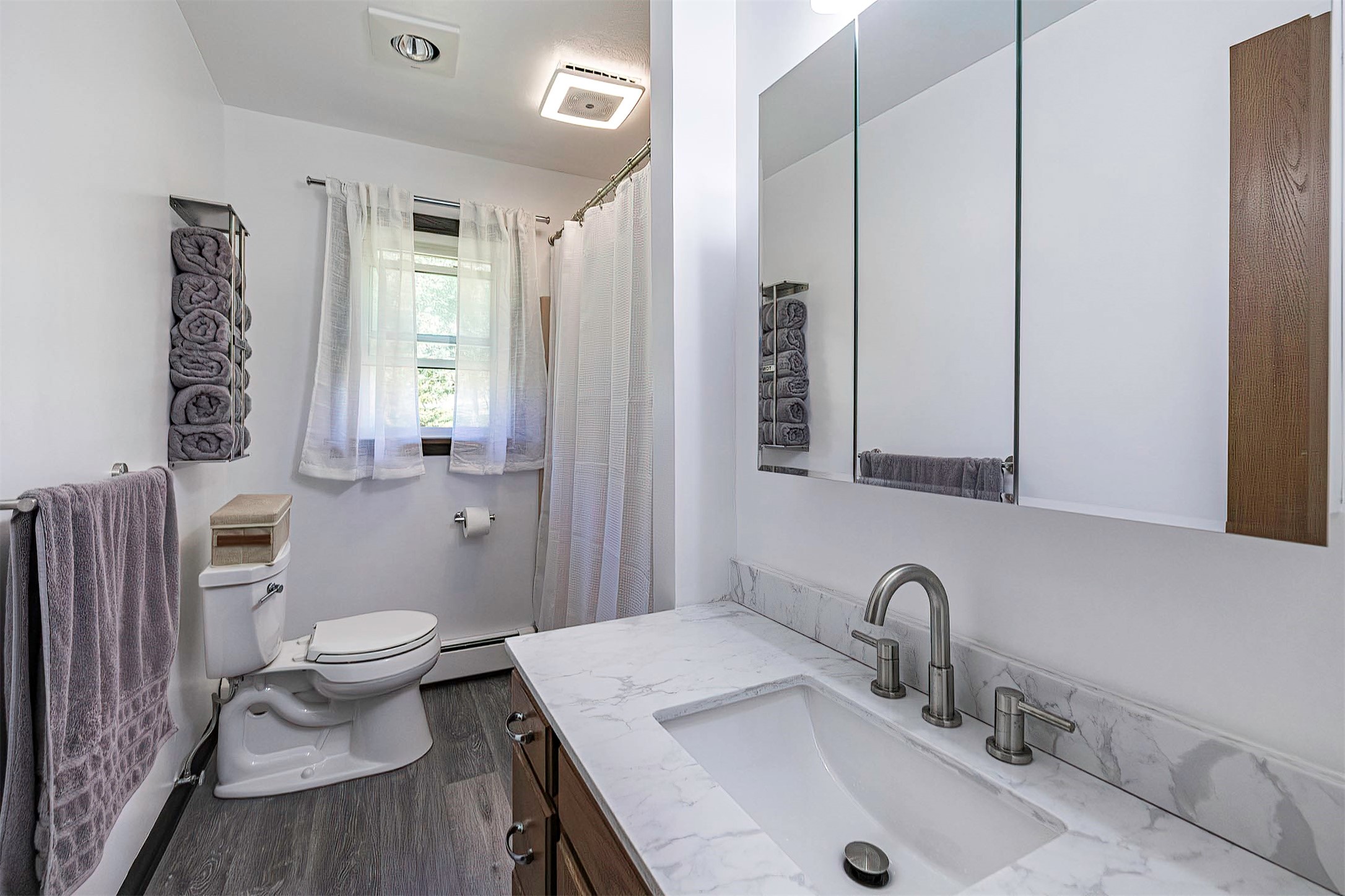 8698 Haft Road Erie, PA 16510 - Photo 35 of 49 Remodeled 2nd Floor Full Bath w/New Countertop, Mirror & Lighs
