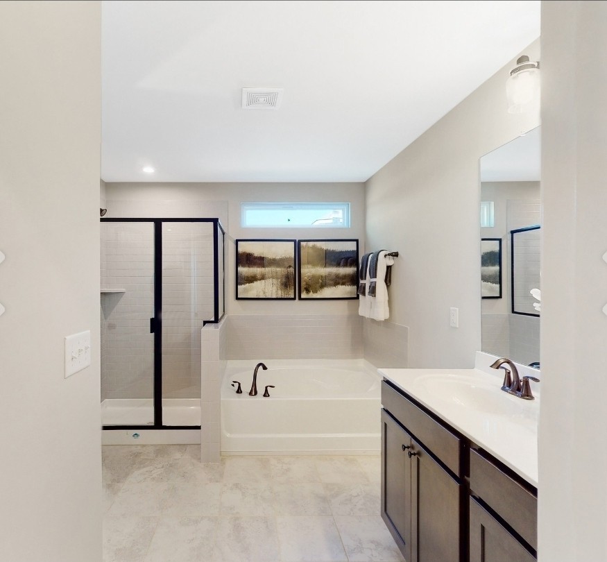 168 Millbrook Drive Spring Hill, TN 37174 - Photo 6 of 13 a bathroom with a bathtub and a sink