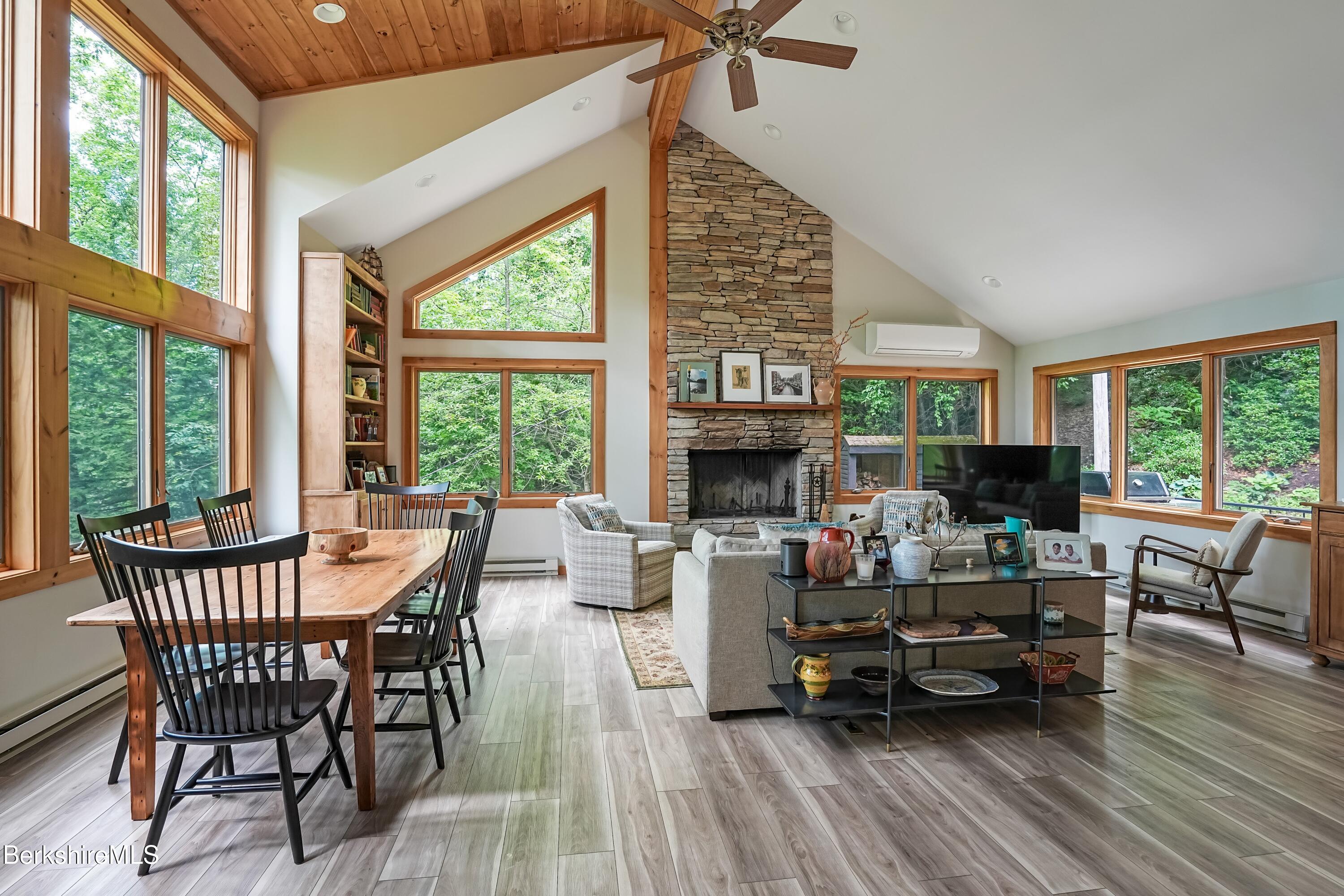 120 Hupi Road Monterey, MA 01245 - Photo 2 of 41 LIVING AND DINING ROOM