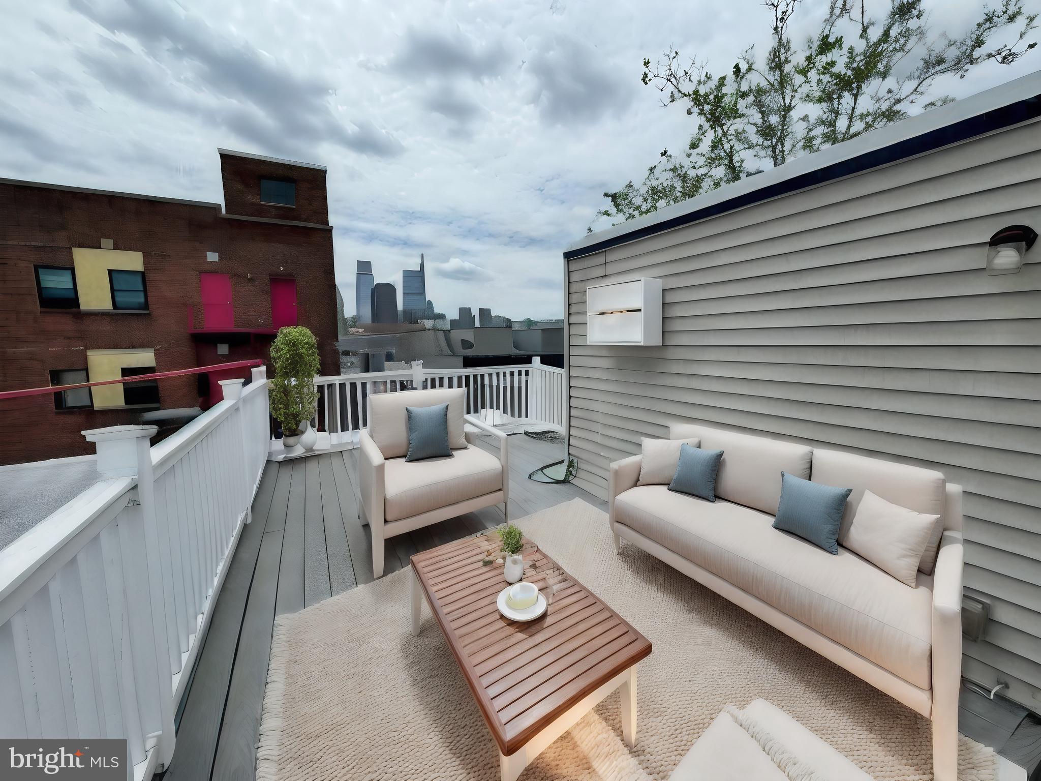 1533 Swain Street Philadelphia, PA 19130 - Photo 31 of 36 Roofdeck VIRTUALLY STAGED