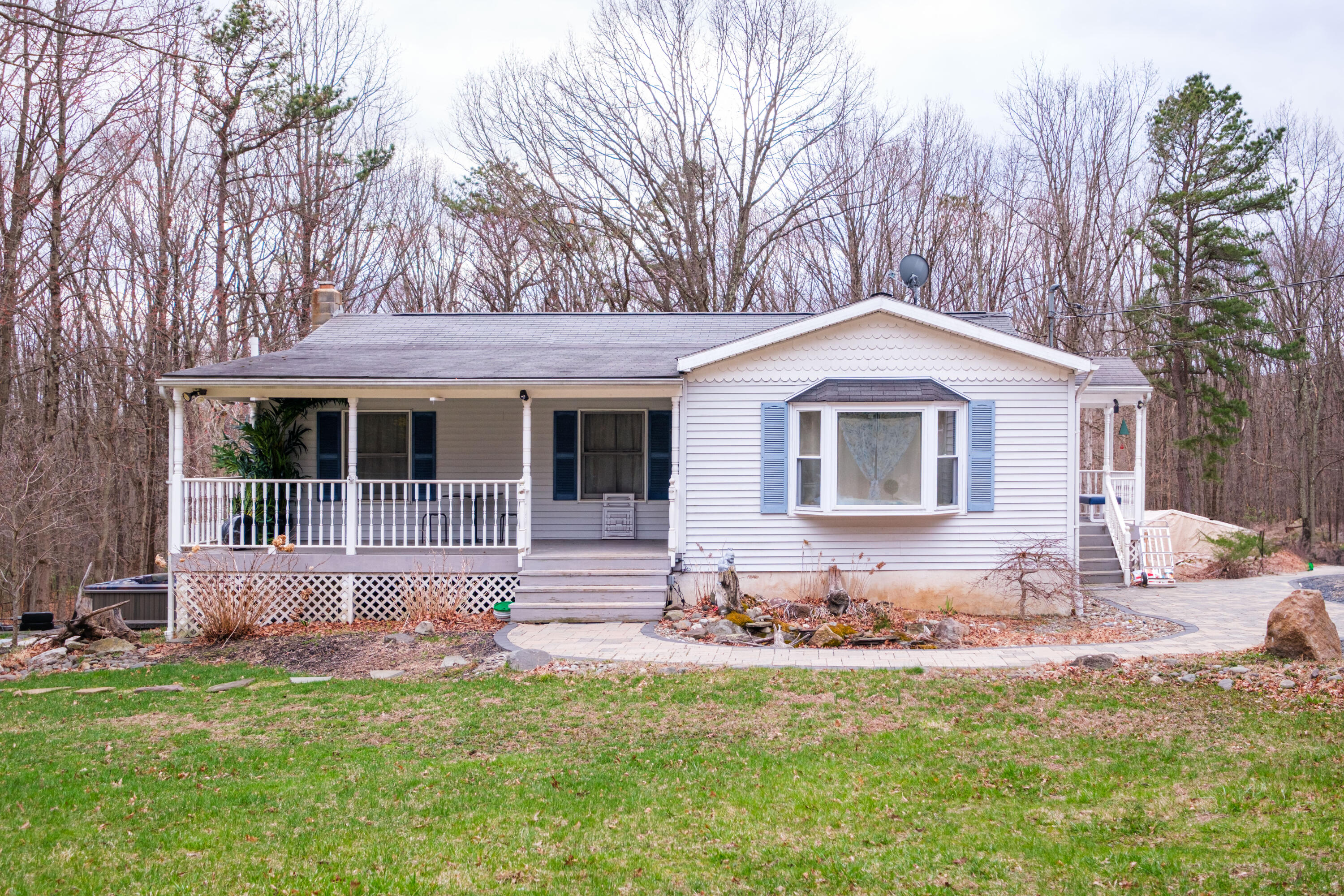 1918 Silver Maple Road Effort, PA 18330 - Photo 1 of 31 a front view of a house with a yard