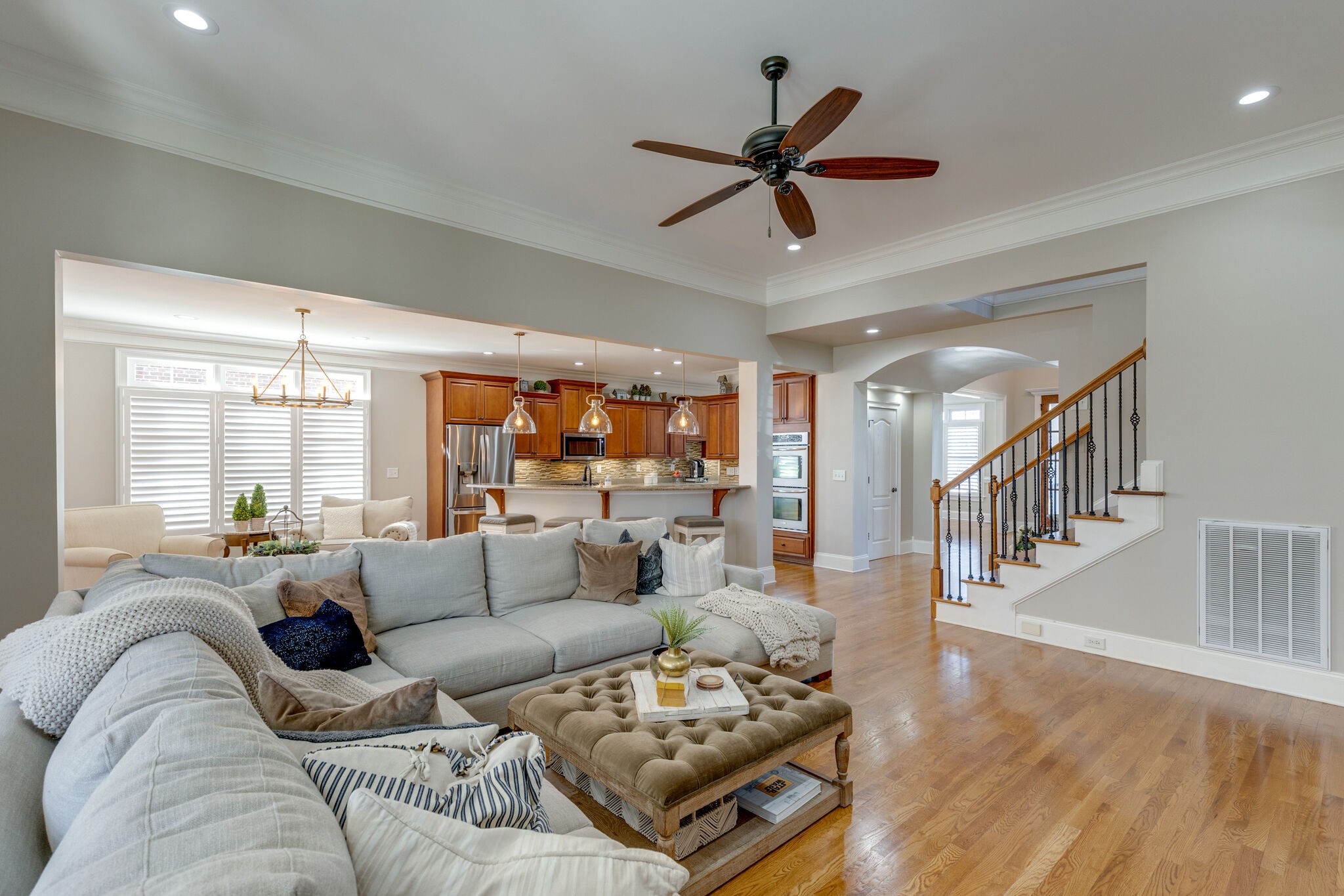 3207 Appian Way Spring Hill, TN 37174 - Photo 12 of 50 a living room with furniture and a large window