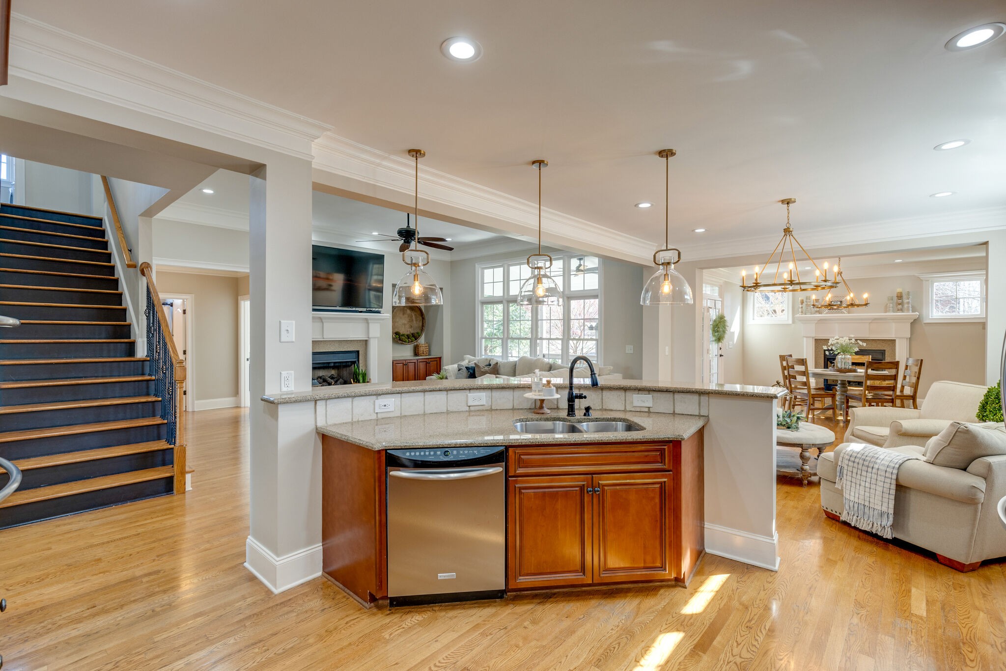 3207 Appian Way Spring Hill, TN 37174 - Photo 18 of 50 a kitchen with sink stove and refrigerator