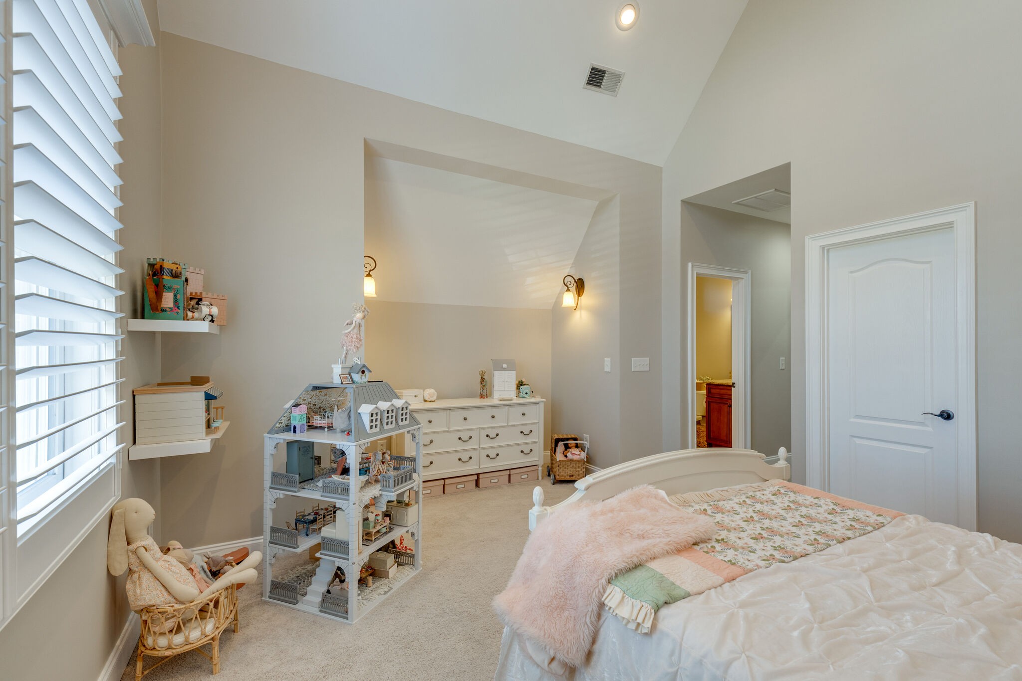 3207 Appian Way Spring Hill, TN 37174 - Photo 40 of 50 a bedroom with a bed and a cabinets