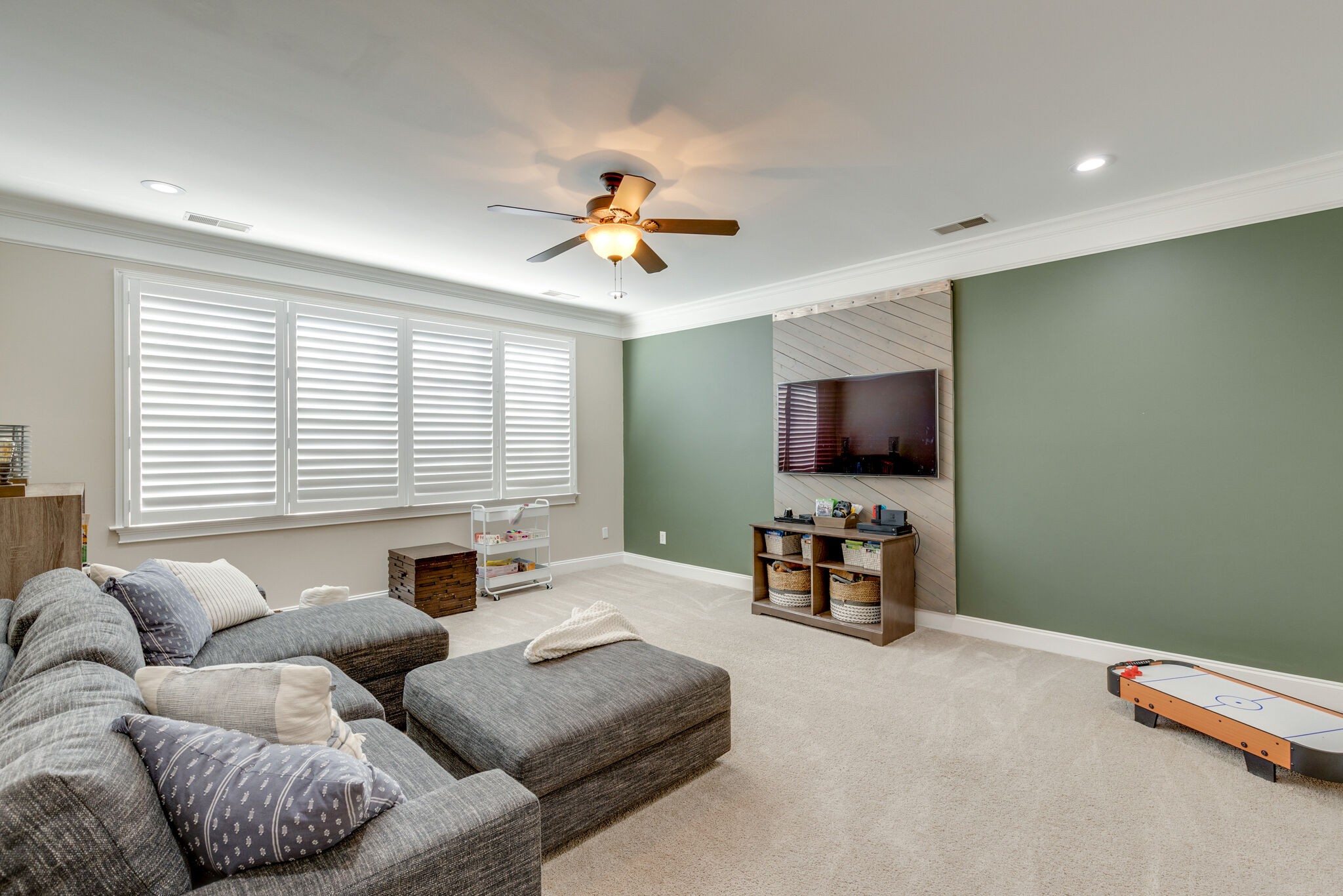 3207 Appian Way Spring Hill, TN 37174 - Photo 43 of 50 a living room with furniture and a flat screen tv