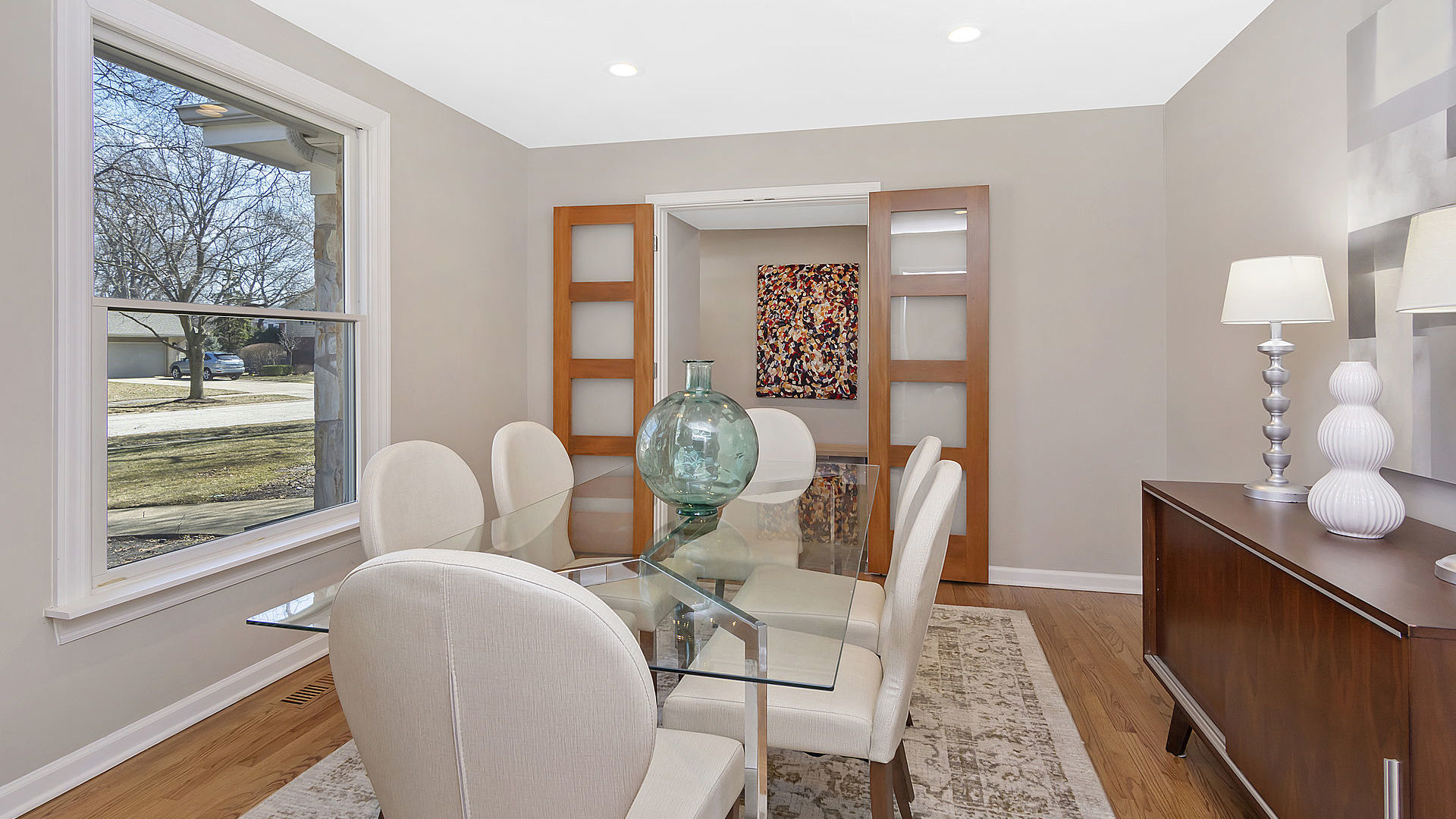352 Gatesby Road Riverside, IL 60546 - Photo 4 of 18 a living room with furniture and a large window
