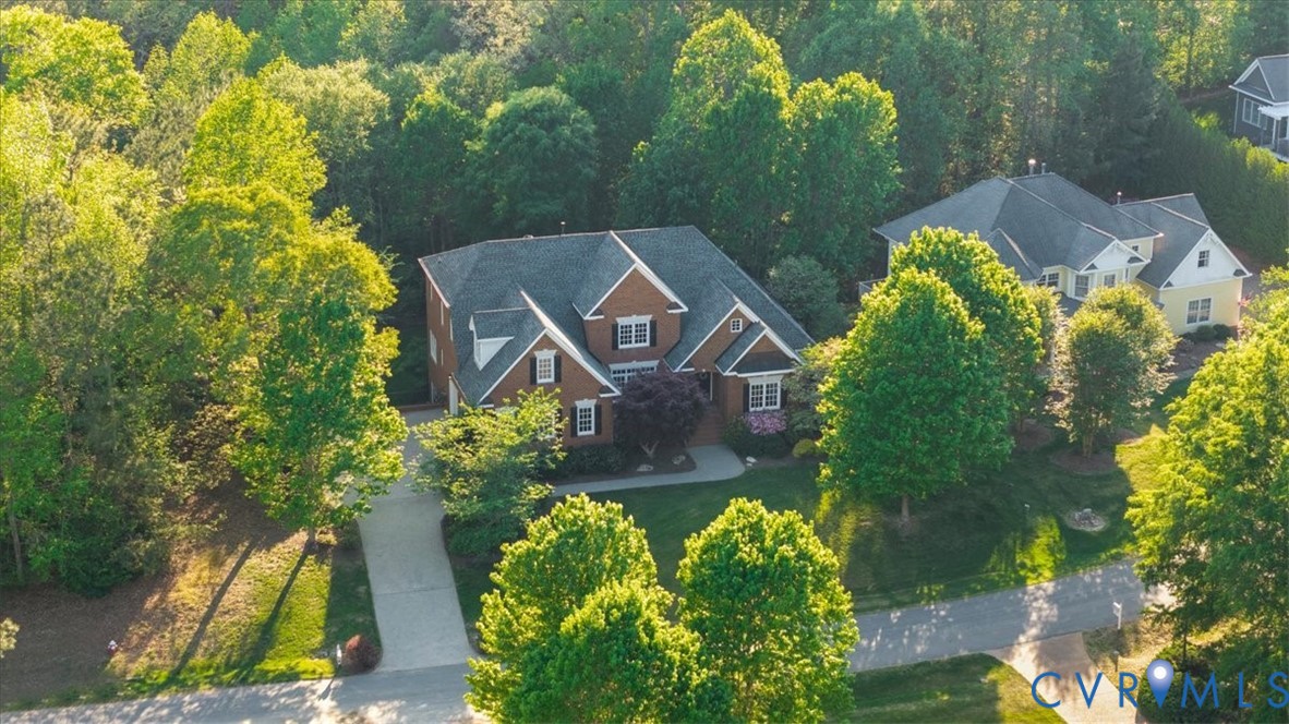 3308 Yarding Way Toano, VA 23168 - Photo 16 of 83 an aerial view of a house