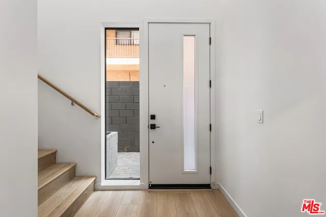 a view of wooden floor in a room