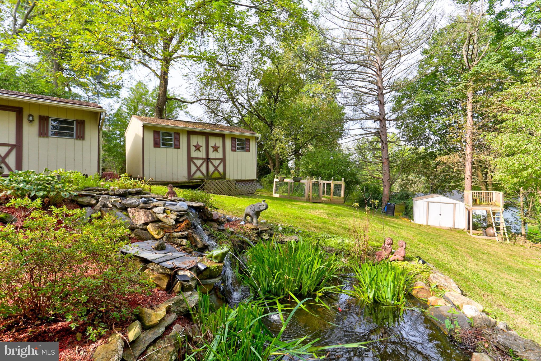 240 School House Road Lancaster, PA 17603 - Photo 32 of 38 Backyard with Pond