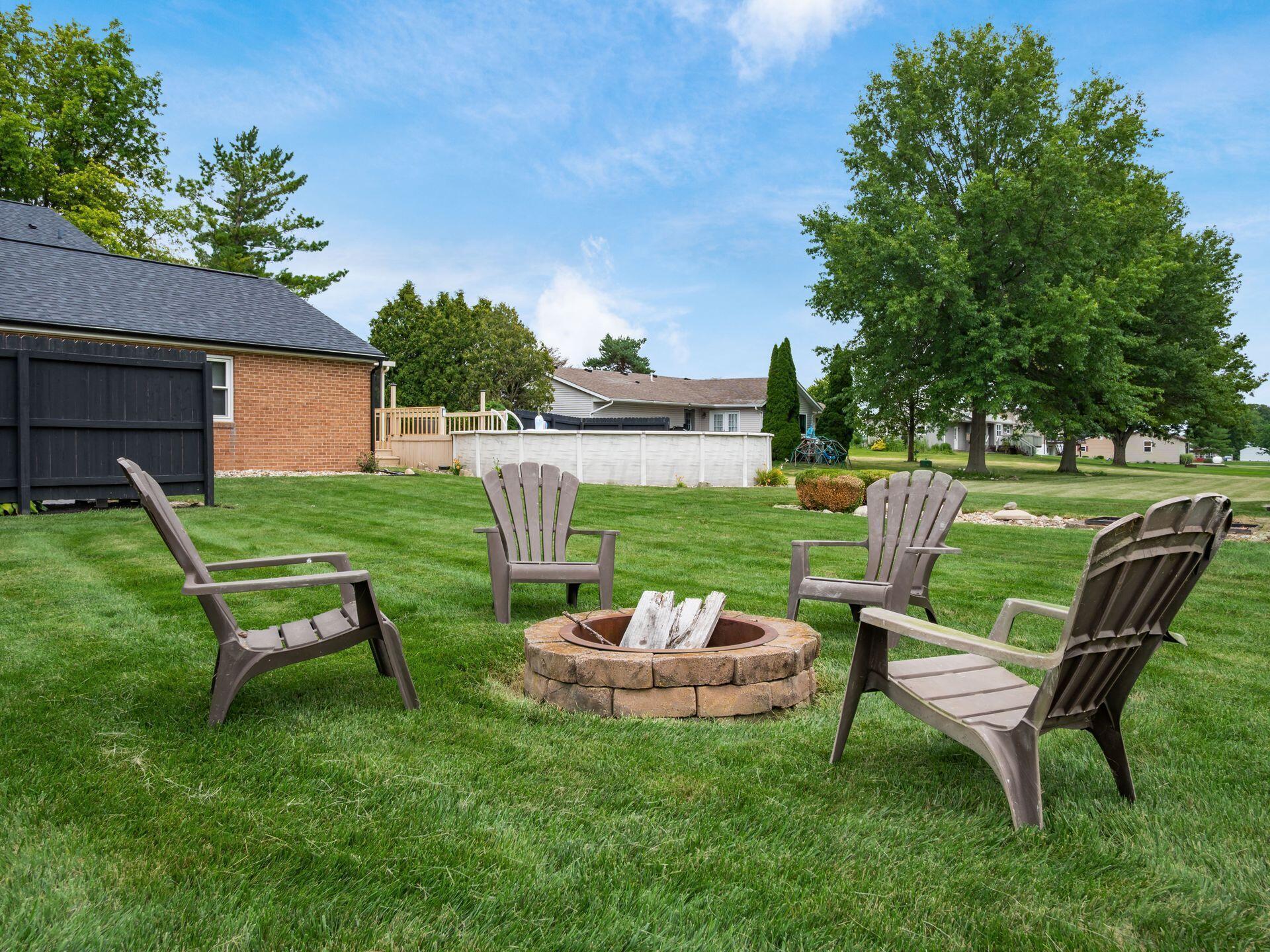 16707 County Home Road Marysville, OH 43040 - Photo 50 of 52 Fire pit area