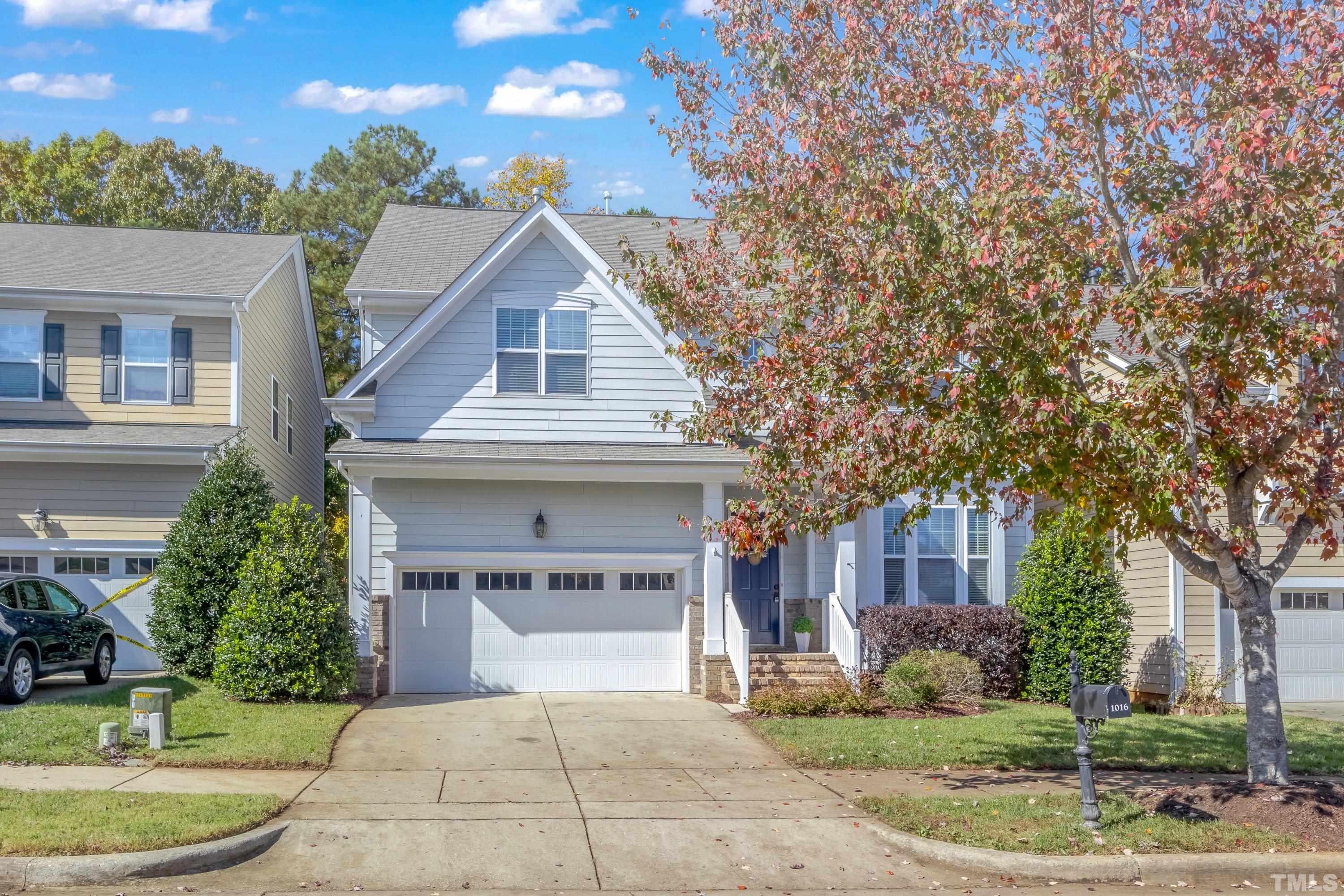 1016 Chapanoke Road Raleigh, NC 27603 - Photo 1 of 49 a front view of a house with garden