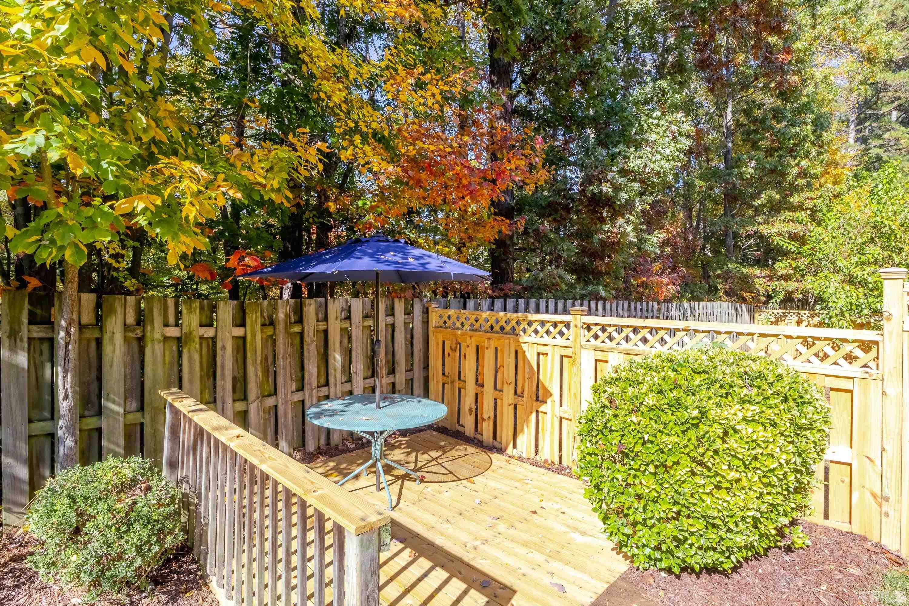 1016 Chapanoke Road Raleigh, NC 27603 - Photo 39 of 49 a view of balcony with wooden floor