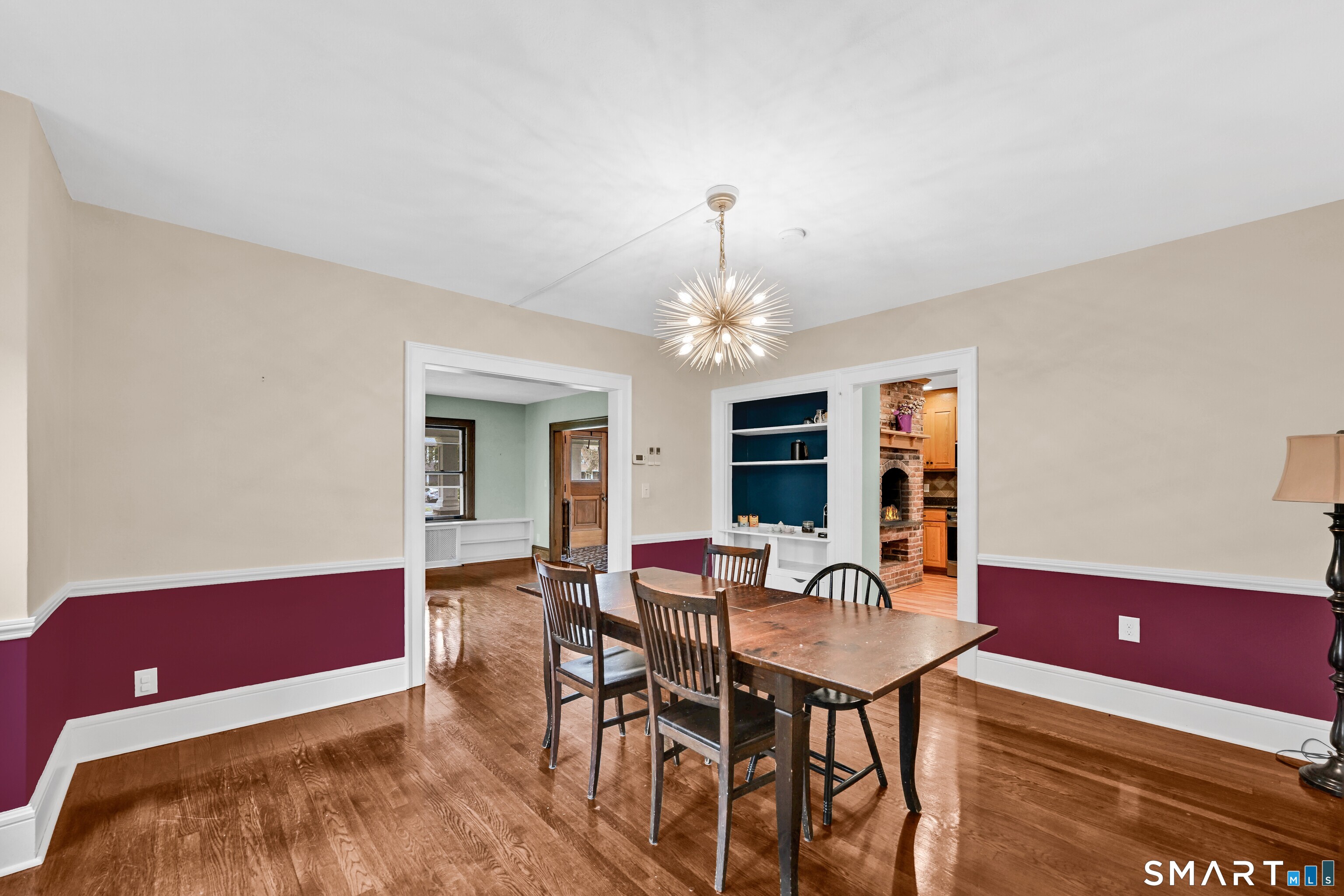 295 Wolcott Hill Road Wethersfield, CT 06109 - Photo 9 of 40 Dining Room looking into living and kitchen