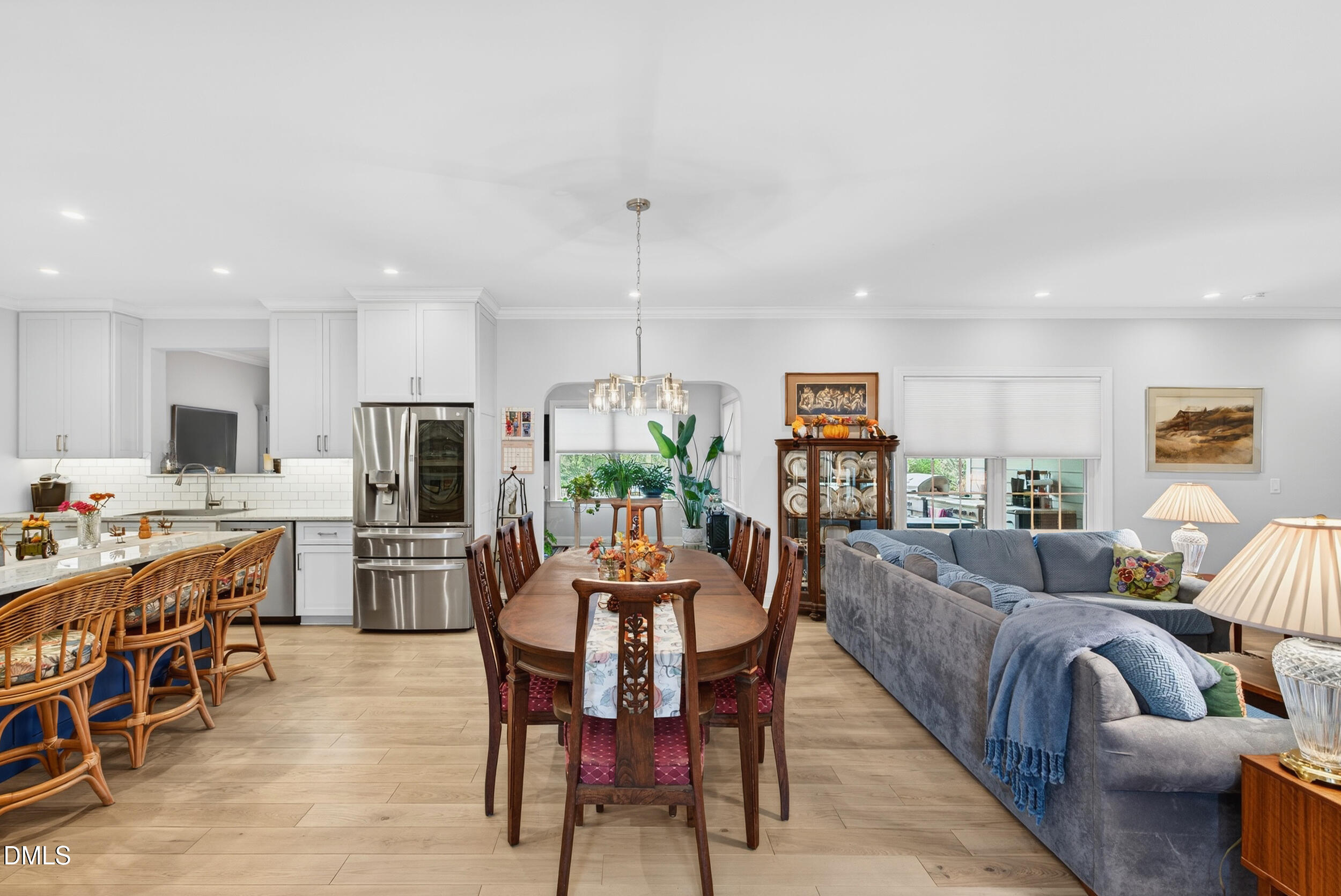 7528 McBane Mill Road Graham, NC 27253 - Photo 11 of 46 a view of a dining room with furniture