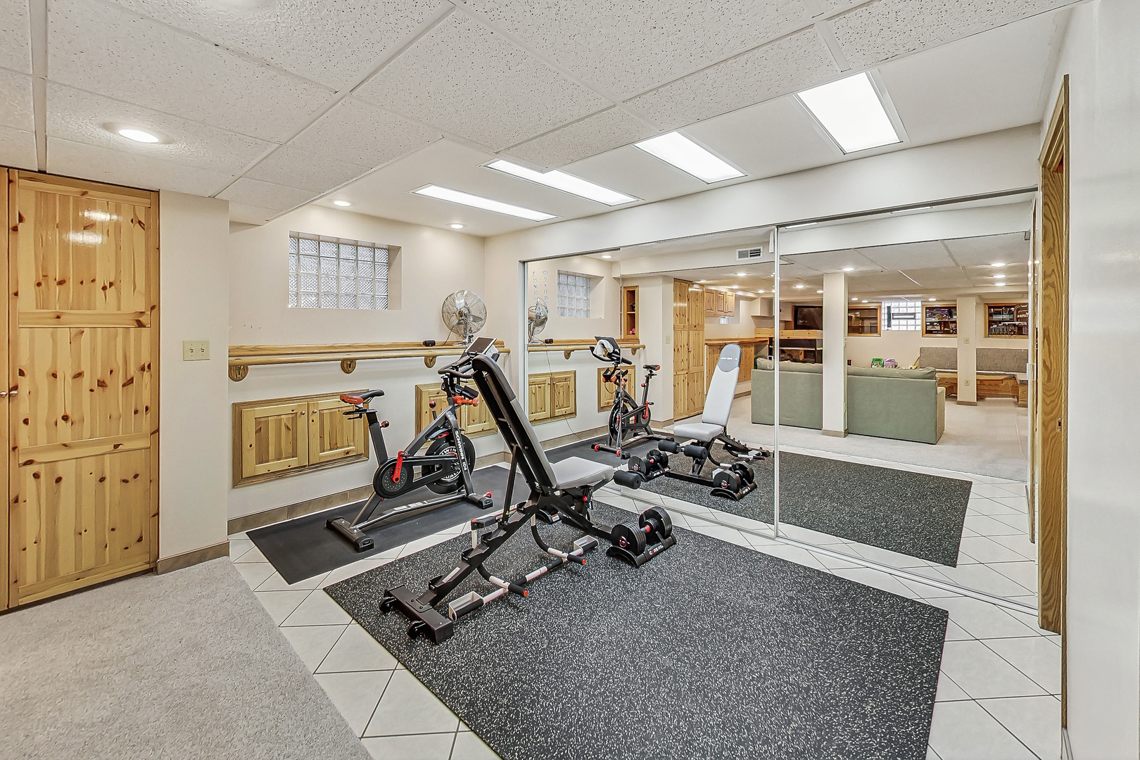 238 South Merrill Street Park Ridge, IL 60068 - Photo 28 of 40 a view of a room with gym equipment