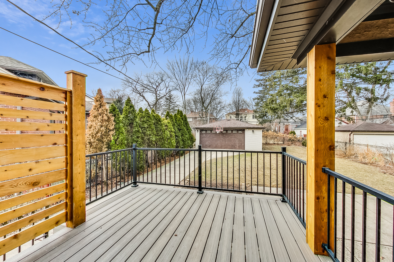 238 South Merrill Street Park Ridge, IL 60068 - Photo 30 of 40 a view of a balcony with wooden floor