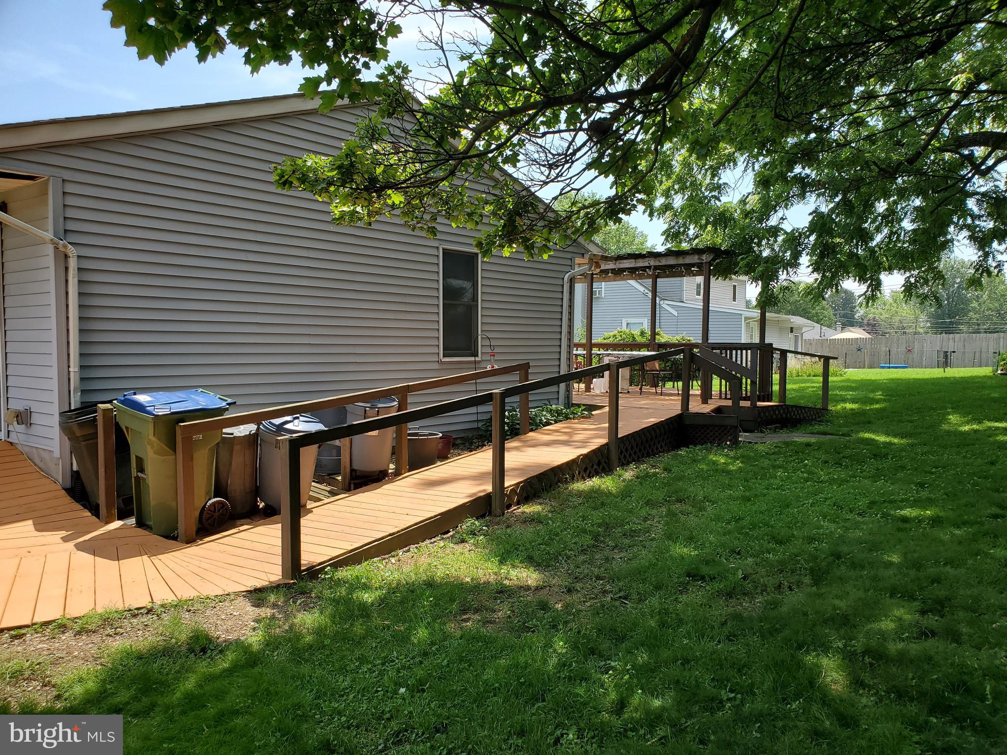 910 Wilhelm Road Harrisburg, PA 17111 - Photo 10 of 43 Ramp/walkway from Driveway to rear of home