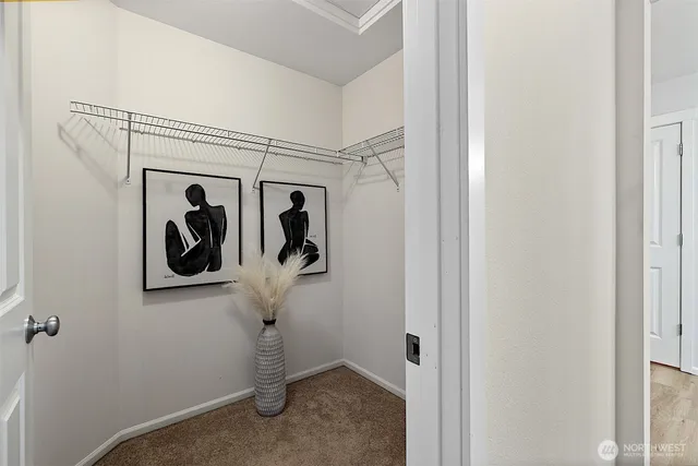 a view of a door and white door