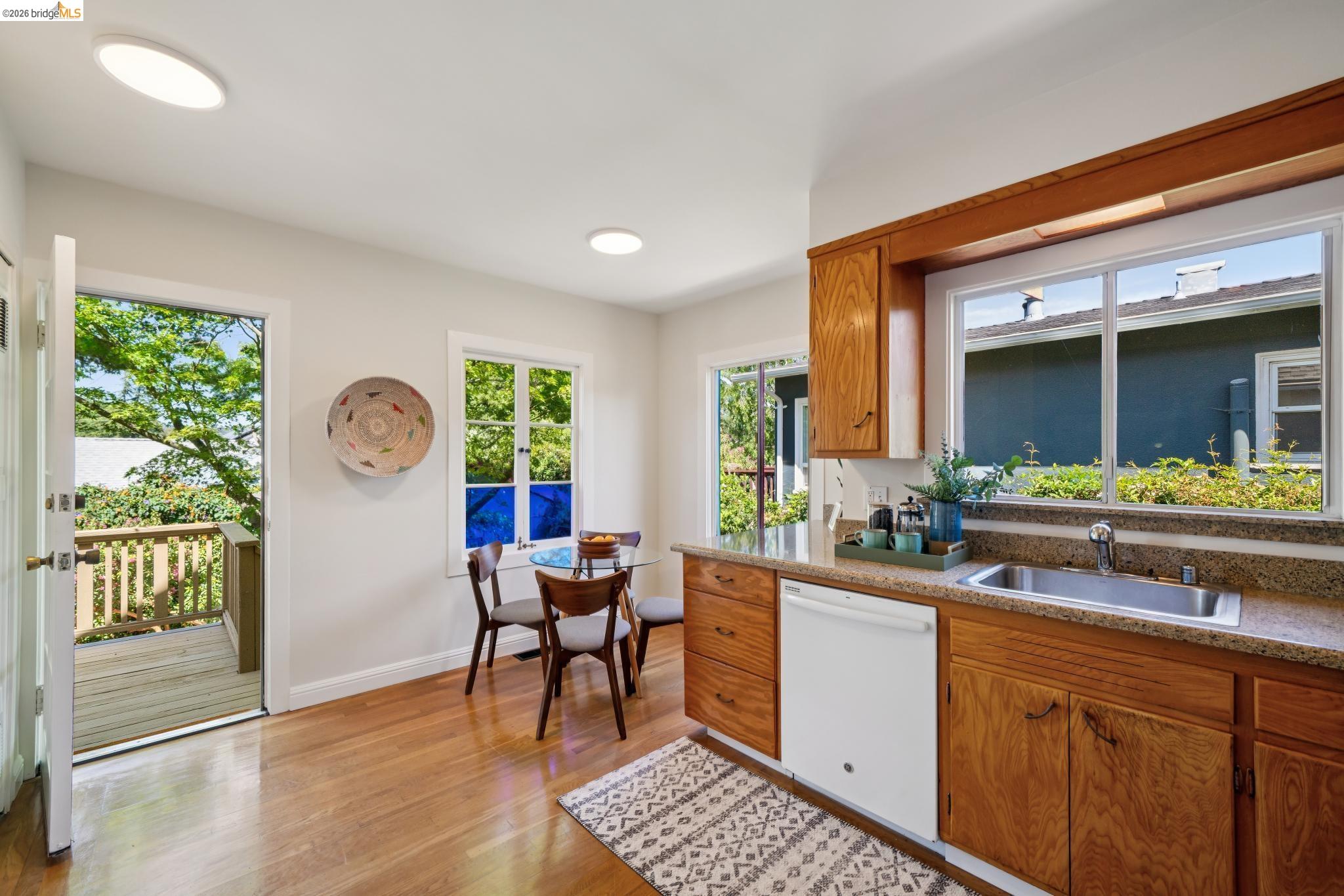 1425 Virginia Street Berkeley, CA 94702 - Photo 15 of 42 a very nice looking dining room with a large window and wooden floors