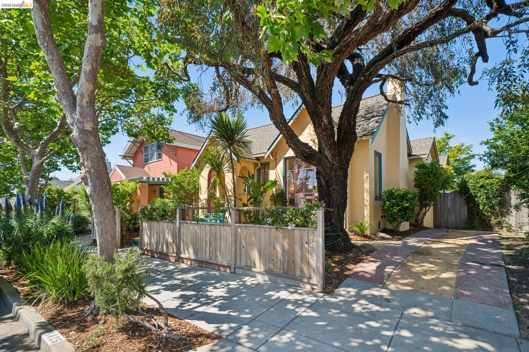 1425 Virginia Street Berkeley, CA 94702 - Photo 3 of 42 a view of a backyard with tree s