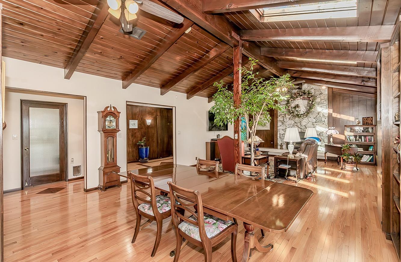 3670 South Newmark Avenue Sanger, CA 93657 - Photo 14 of 98 a view of a dining room with furniture window and outside view