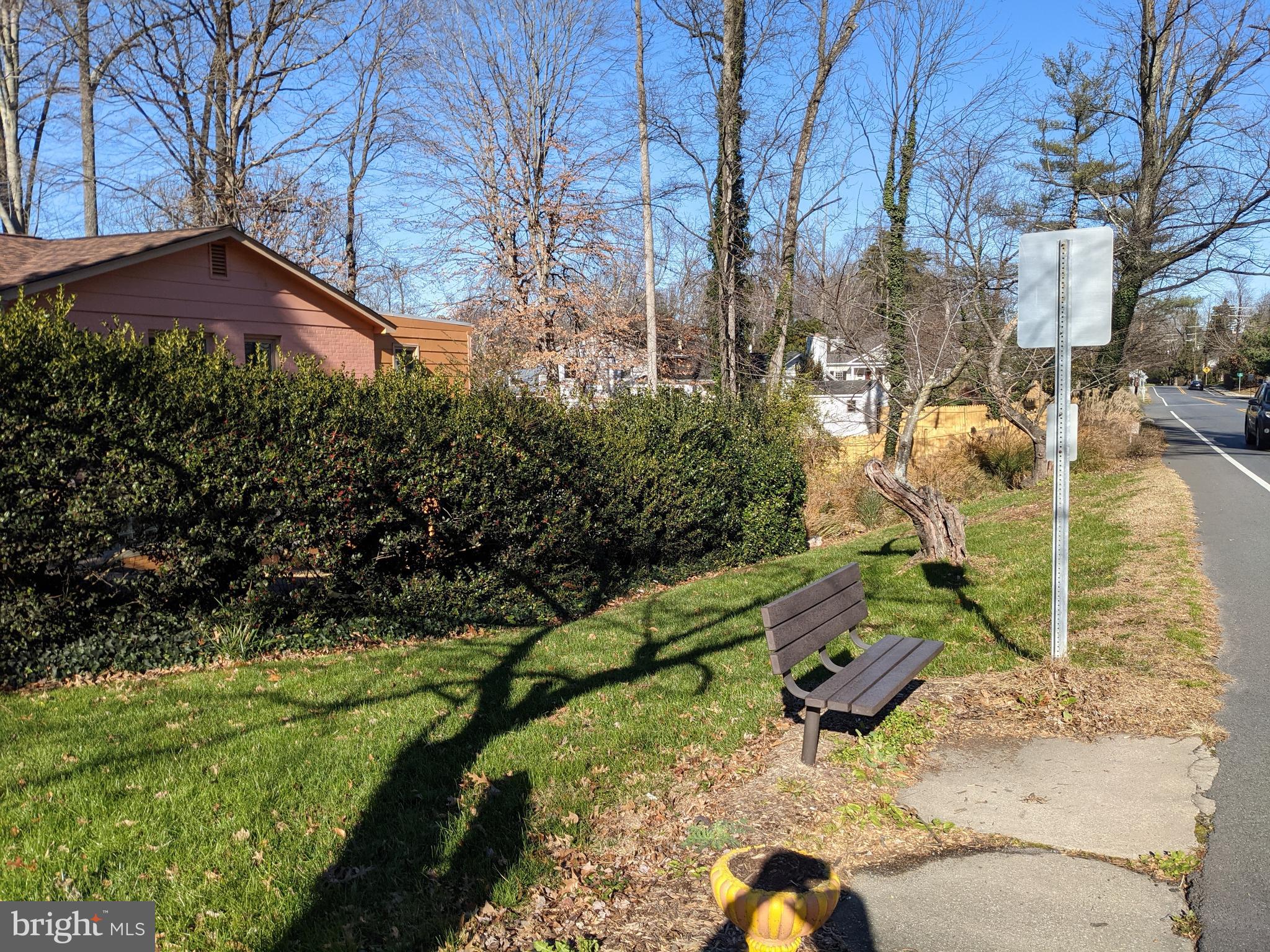 6601 Tusculum Road Bethesda, MD 20817 - Photo 57 of 58 Bus stop at the house