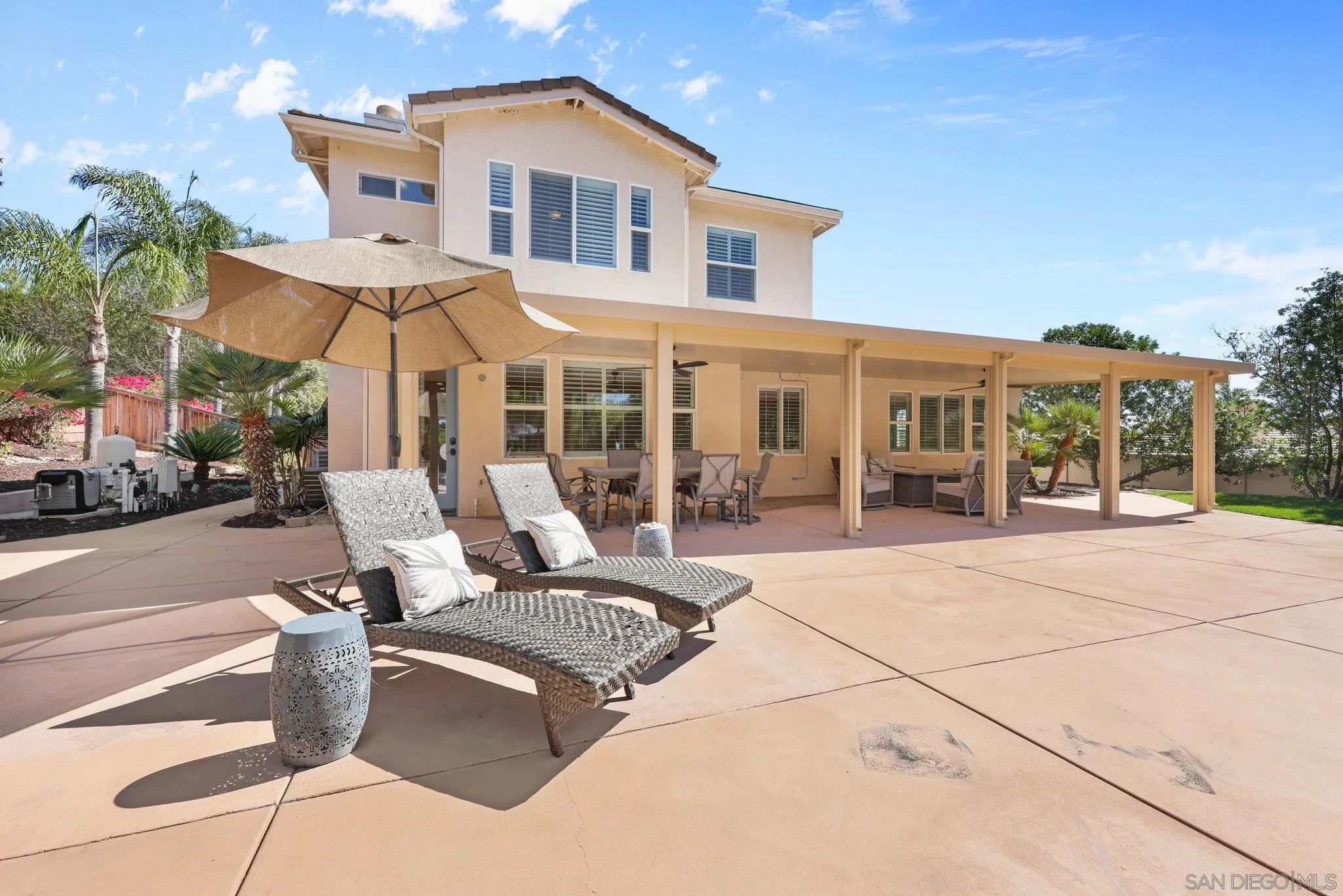 824 Hillcrest Terrace Fallbrook, CA 92028 - Photo 37 of 47 a outdoor space with patio furniture