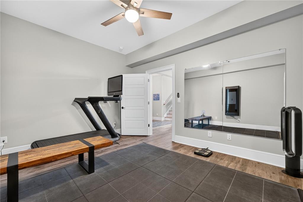 3110 Skyland Drive Northeast Chamblee, GA 30341 - Photo 32 of 43 a view of a room with gym equipment