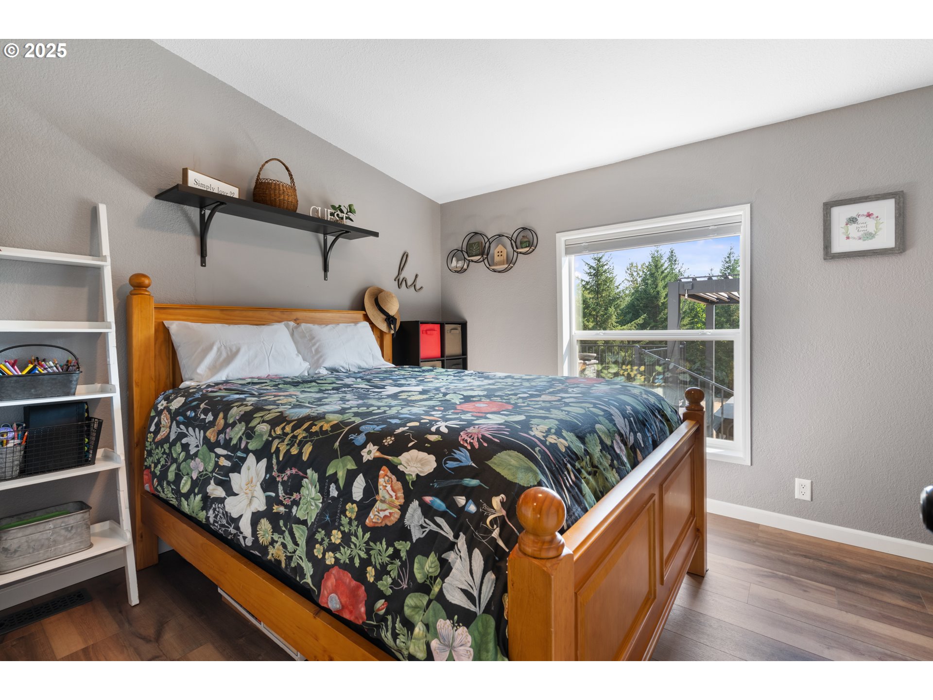 30402 Townsend Road Lebanon, OR 97355 - Photo 13 of 46 a bed sitting in a bedroom next to a window