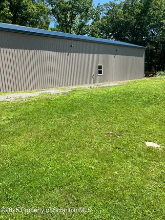 a backyard of a house