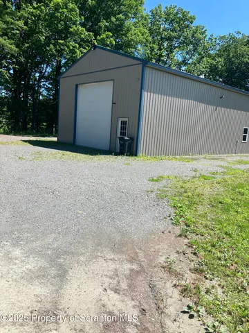 a view of a backyard with large space