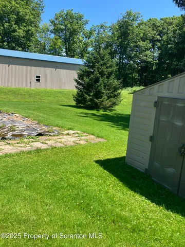 a close view of utility room