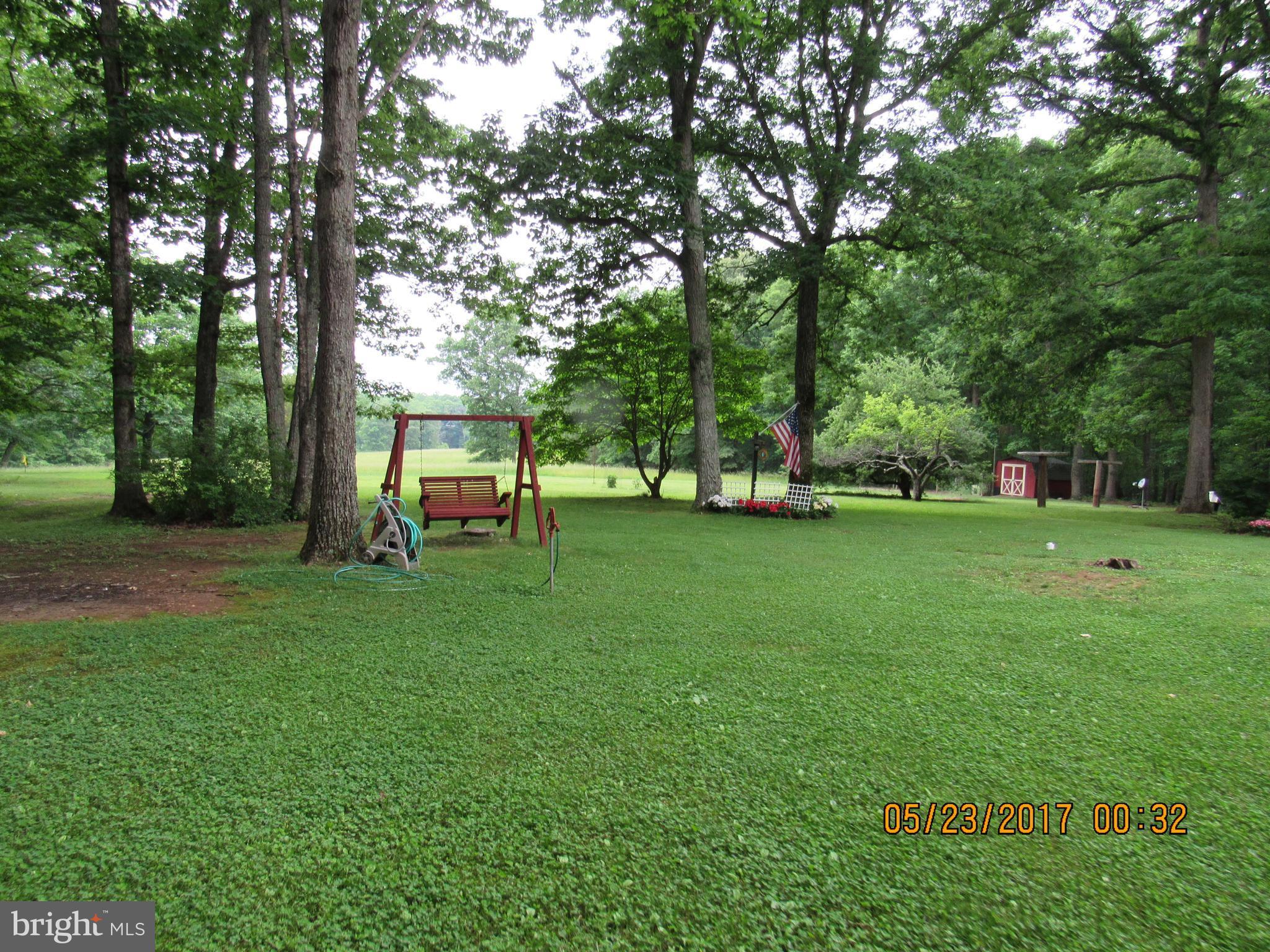 29057 Lacewood Road Rhoadesville, VA 22542 - Photo 22 of 22 back yard with second storage shed