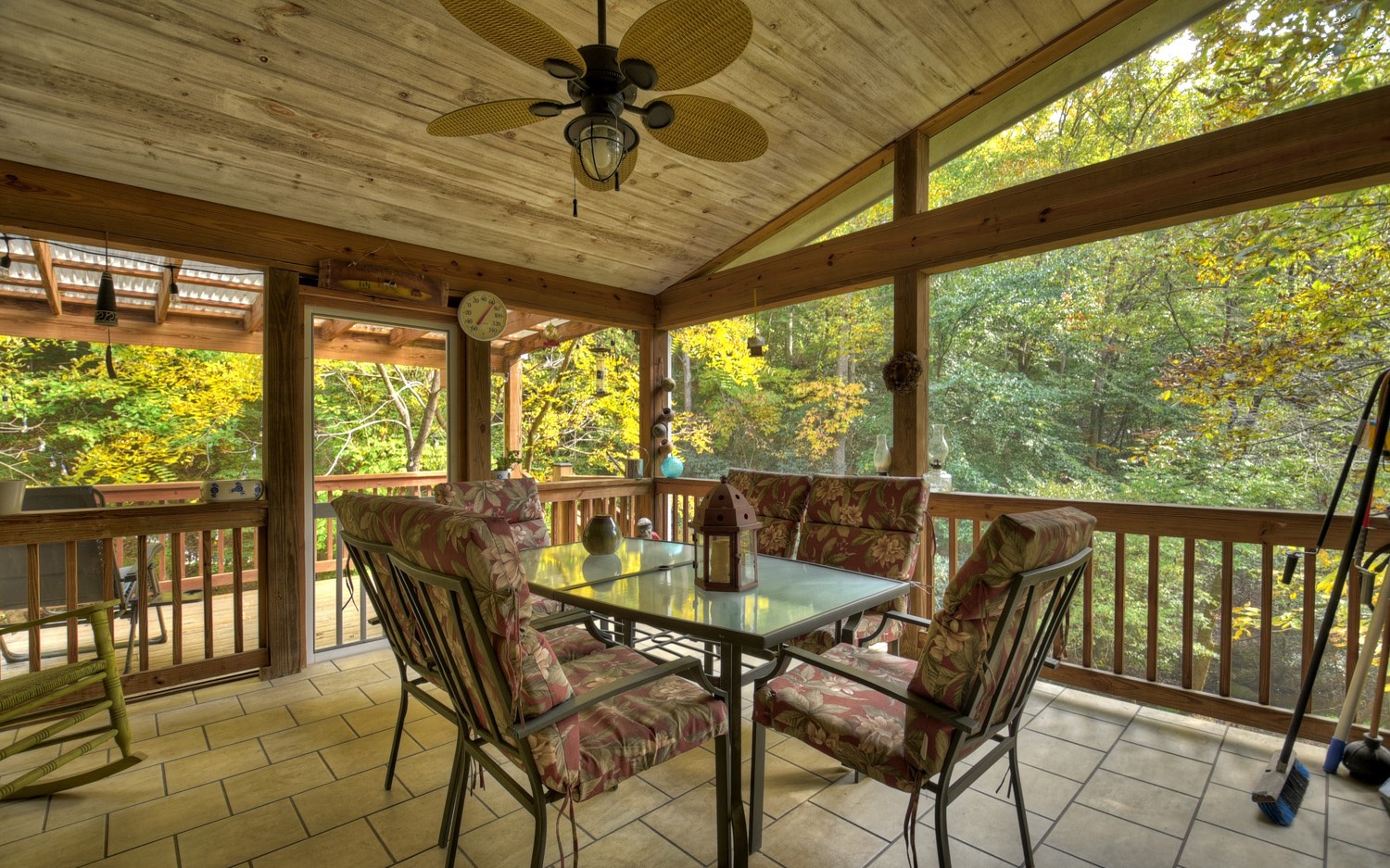 63 Chimney Court Ellijay, GA 30540 - Photo 26 of 49 a view of a dining room with furniture window and outside view