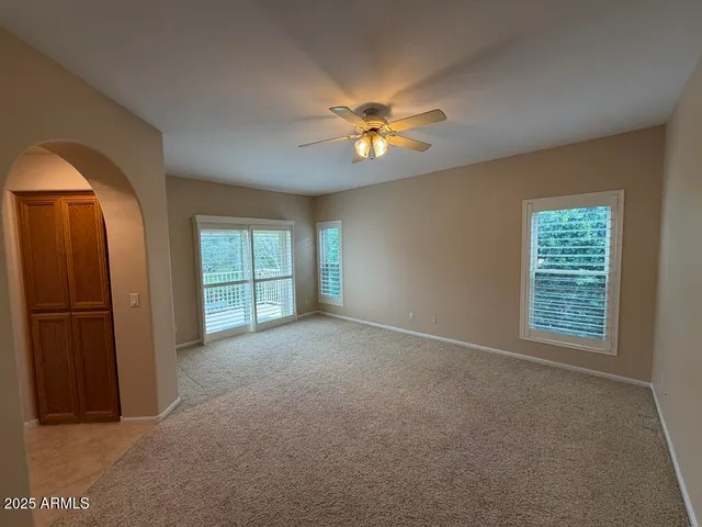 a view of empty room with window