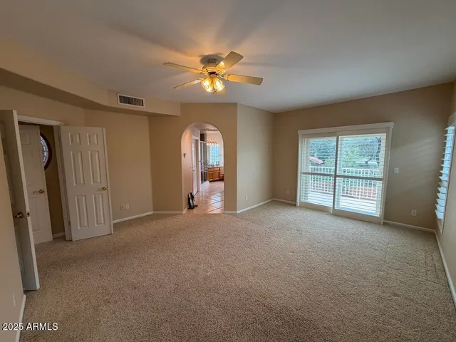 a view of empty room