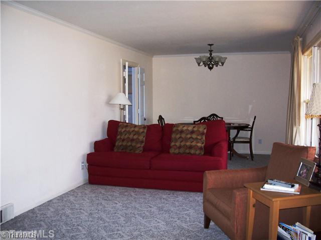 1106 Robinhood Road High Point, NC 27262 - Photo 3 of 12 Living Room.