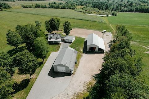 19 Trask Road Waterville, ME 04901 - Photo 2 of 50 Aerial Front View of Property Summer