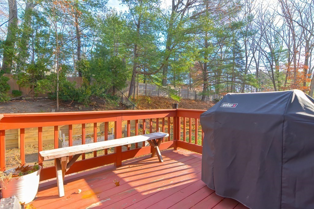 14 Oakcrest Drive Framingham, MA 01701 - Photo 33 of 42 a view of balcony with wooden floor and outdoor seating