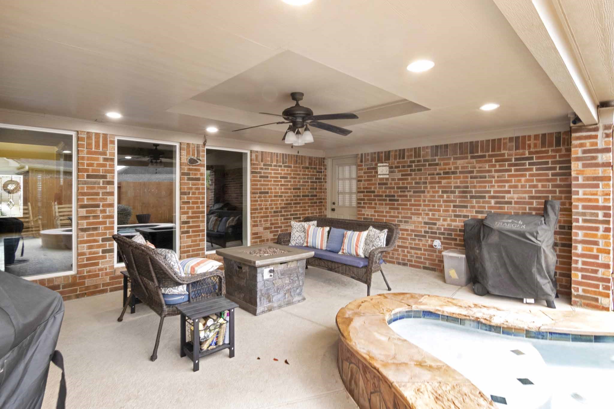 4311 Green Tree Court Pasadena, TX 77505 - Photo 39 of 49 Large covered patio.