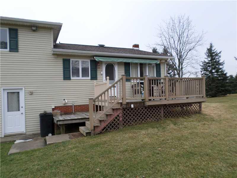 2263 Garards Fort Road Waynesburg, PA 15370 - Photo 23 of 25 Patio/Deck. Rear deck with covered awning to enjoy the wildlife in your back yard!
