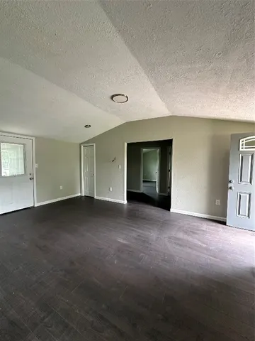a view of empty room