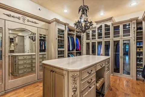 a view of an entryway with a door
