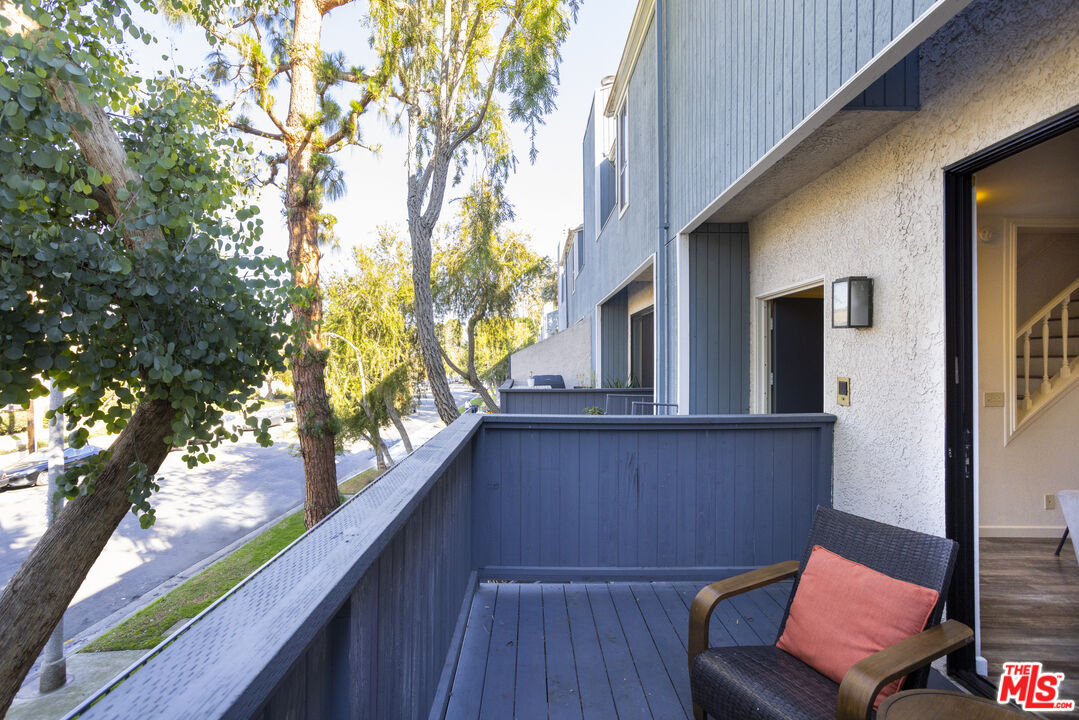 8176 Manitoba Street, Unit 4 Playa del Rey, CA 90293 - Photo 16 of 24 a view of a balcony with chairs