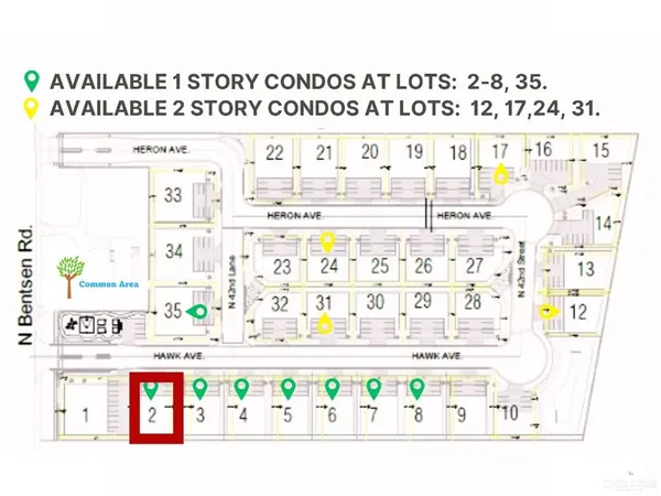 $169,500 | 4225 Heron Avenue, Unit 13, McAllen, TX 78504