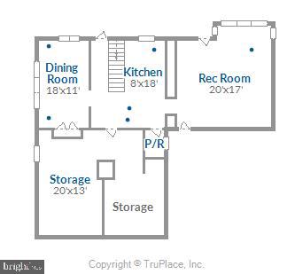 1506 Berwick Road Baltimore, MD 21204 - Photo 60 of 60 Lower level floor plan