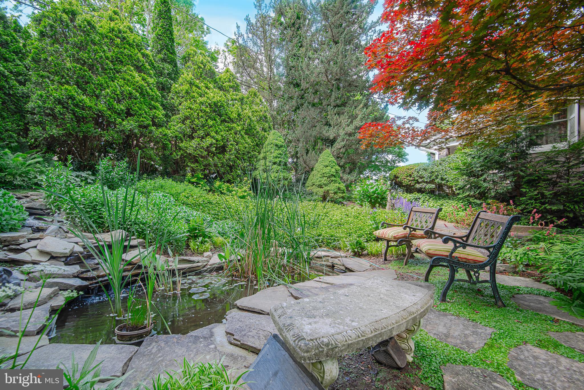 1506 Berwick Road Baltimore, MD 21204 - Photo 45 of 60 Garden and pond