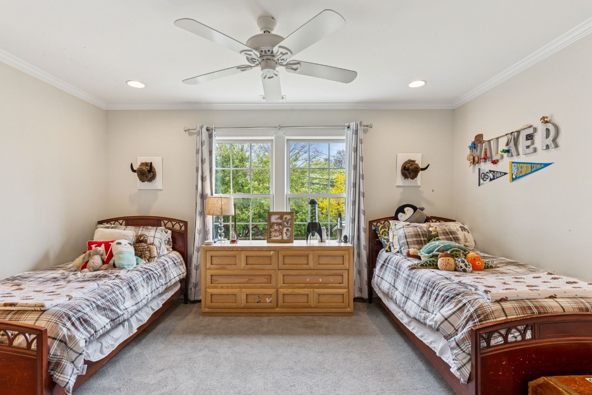 210 Cherokee Road Nashville, TN 37205 - Photo 23 of 56 a bedroom with a bed and a window