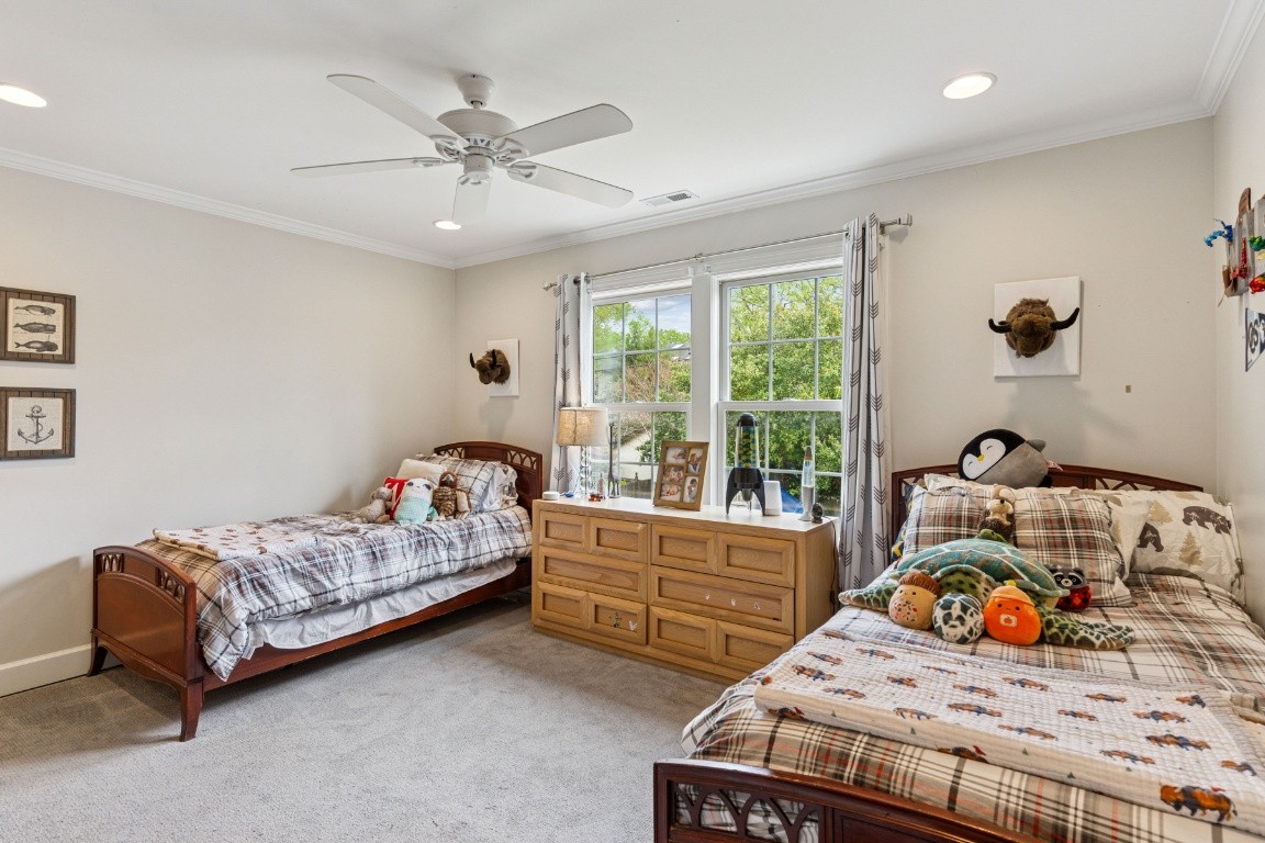 210 Cherokee Road Nashville, TN 37205 - Photo 24 of 56 a bed room with a bed and a window